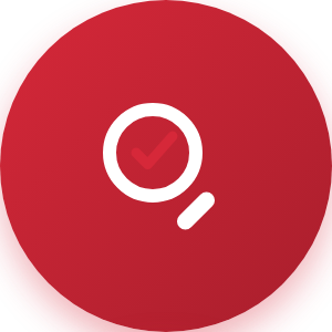 Risk analysis icon